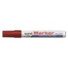 Uni 520F Permanent Marker Bullet Black/Blue/Red