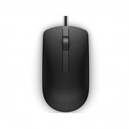 Dell MS116 Wired Optical Mouse - Black