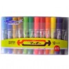 Zebra MO-150 Hi-Mckee 2-Head Permanent Marker Set Broad 12 Colors