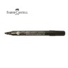 Faber Castell 1586 Permanent Marker Chisel Black/Blue/Red