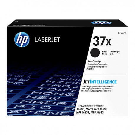 HP CF237 37X High Yield Black Original LaserJet Toner Cartridge