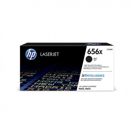 HP CF460X 656X Black High Yield Original Toner Cartridge