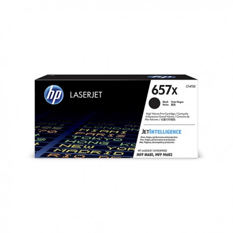 HP CF470X 657X Black High Yield Original Toner Cartridge