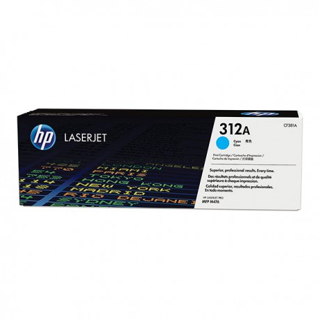 HP CF381A 312A Cyan Original Toner Cartridge