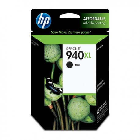 HP C4906AA 940XL Black High Yield Ink Cartridge